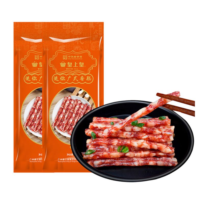 皇上皇 广式腊肠90g*2袋 迷你小腊肠