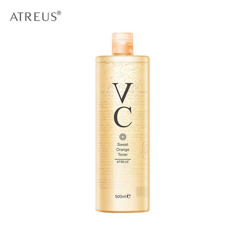 Atreus 泰国爱醇诗VC甜橙爽肤水500ml 补水保湿锁水滋润清爽控油收缩毛孔男女夏天