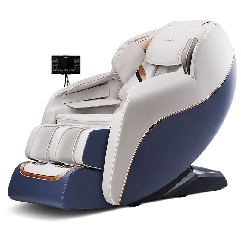 Haier/海尔 零重力全自动多功能电动沙发椅按摩椅 HQY-A316 浅灰色