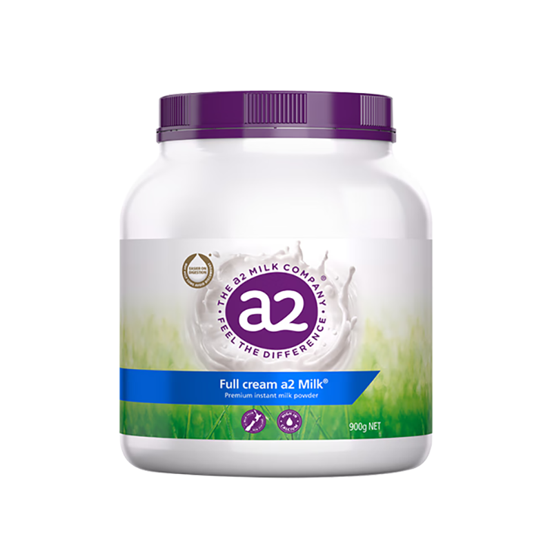 a2 至初 紫蹲蹲全脂成人奶粉 900g/罐 原生高钙亲和肠胃 Ivy全球购