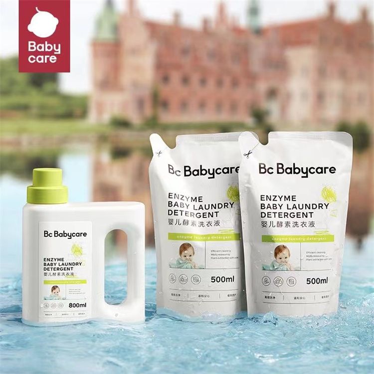 babycare 婴儿洗衣液无酒精宝宝专用儿童酵素去污洗衣液1.8L