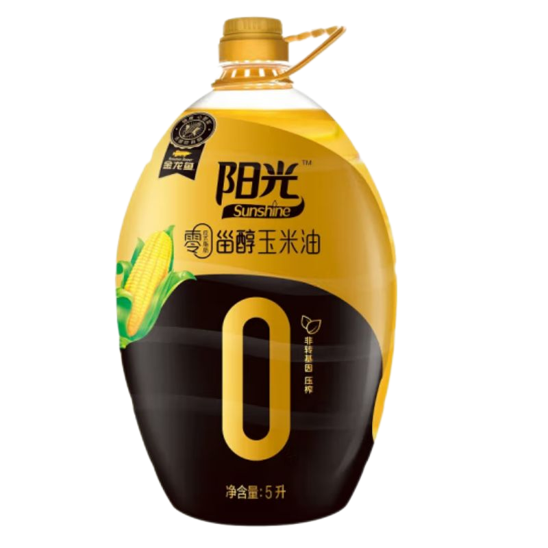 金龙鱼  食用油 阳光零反式脂肪玉米油5L（新老包装随机发货）