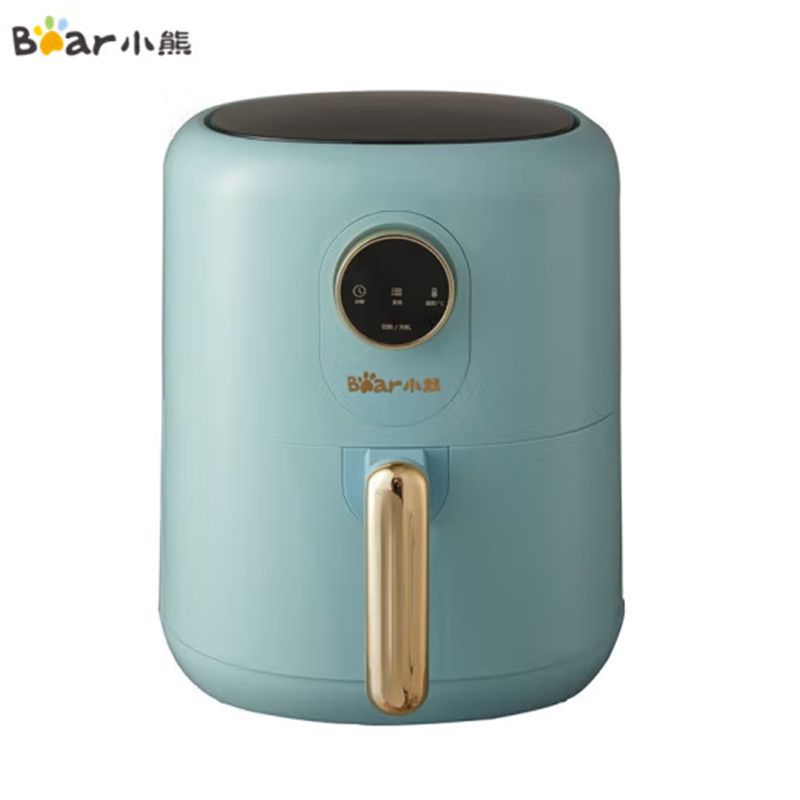 京东直供 小熊（Bear）空气炸锅  QZG-B14E1  3.5L家用低脂轻食机 ( 多功能电炸锅 一人食薯条机 )