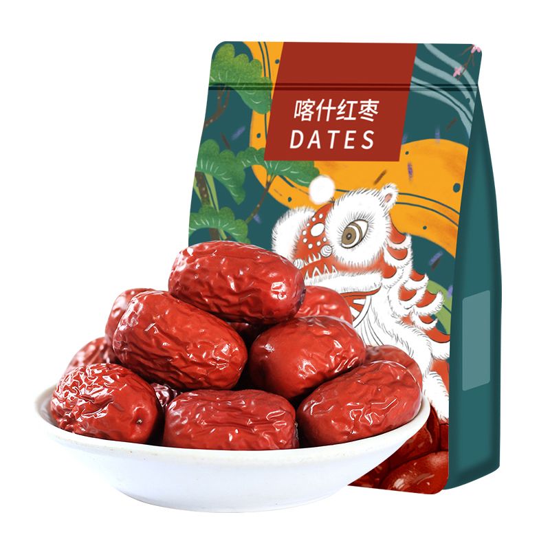 果仁食客 喀什红枣500g/袋（客服联系：白艳珍15276049690）