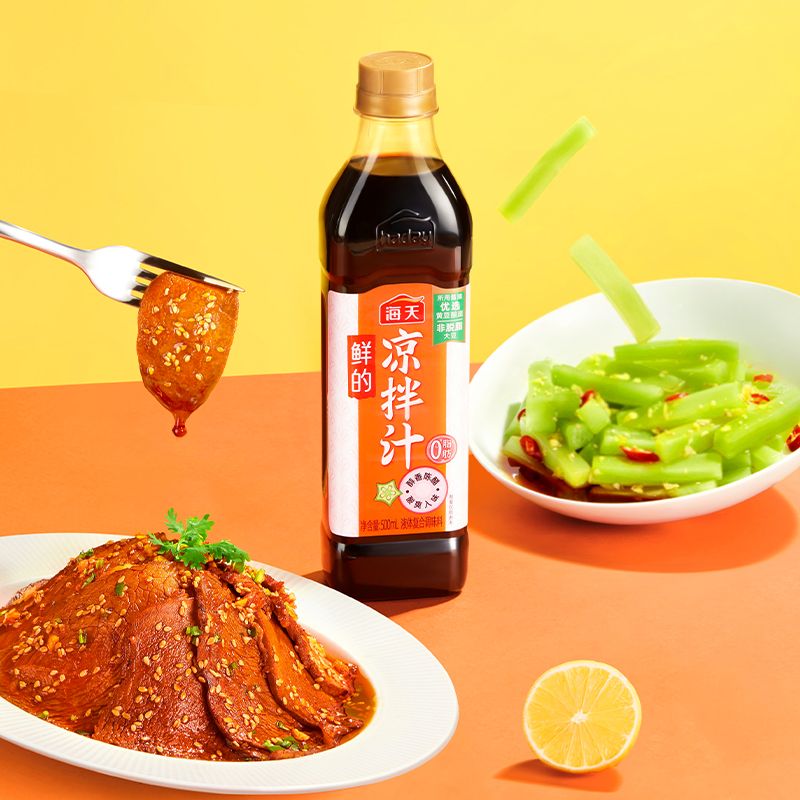 海天 凉拌汁500ml 酱油调味汁凉拌汁捞汁海鲜鸡爪凉拌菜