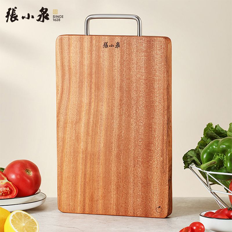 张小泉 乌檀木整木菜板加厚实木切菜板砧板 C53000100（30*20*2.2cm）积分兑换