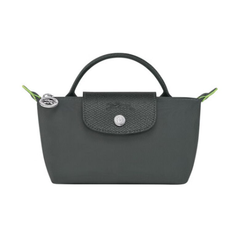 LONGCHAMP/珑骧 mini迷你饺子环保系列 石墨灰 34175919P66 法国进口 XUNAN 送礼好物