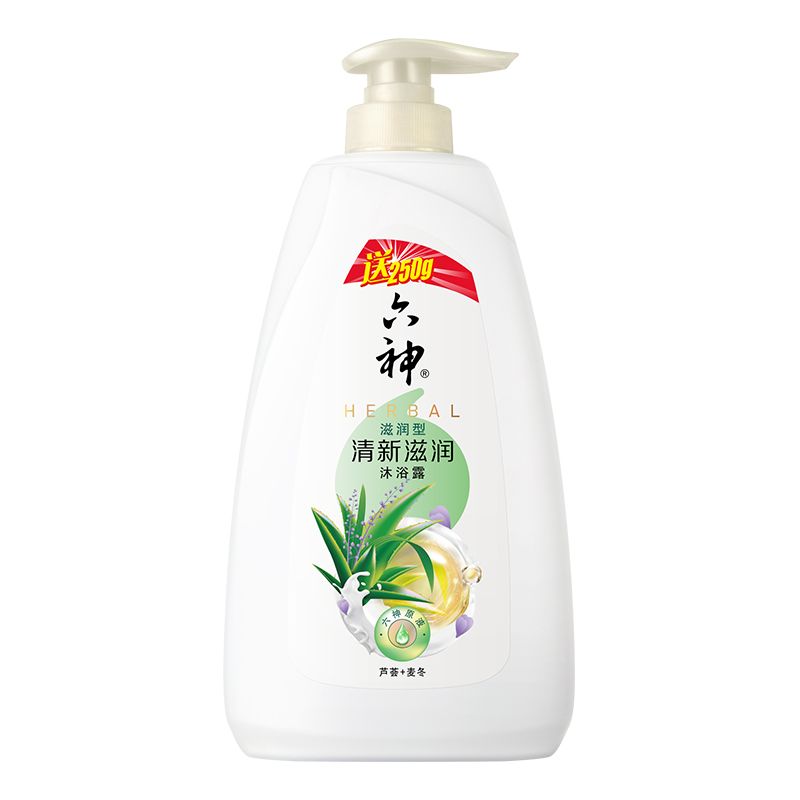 六神 清新滋润沐浴露  到手1KG【持久留香 清新滋润】