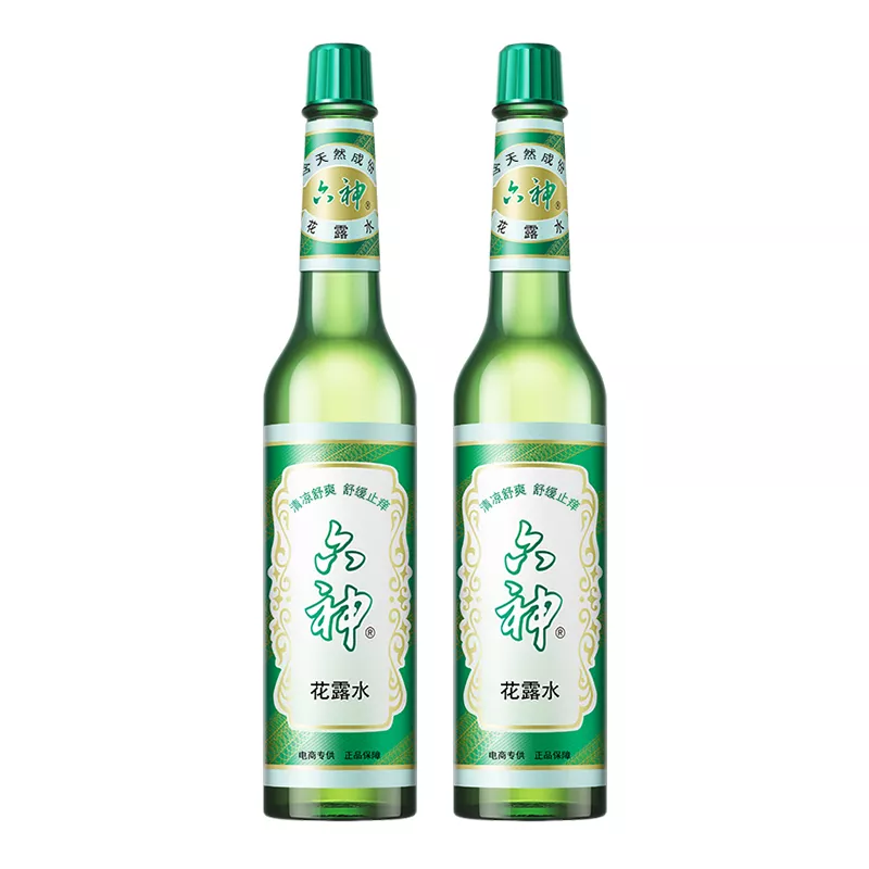 六神花露水经典款195ml【清香祛味经典玻璃瓶】