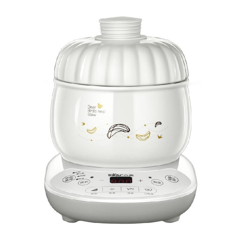 天猫 小熊电炖盅隔水炖家用全自动小炖汤煮粥陶瓷电炖锅燕窝炖盅烹饪机 升级【恒温泡发】 .