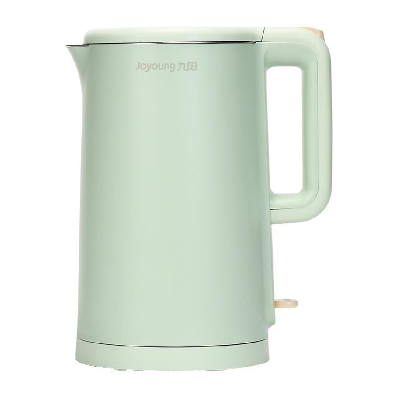天猫 九阳电热水壶家用烧水壶自动断电大容量F620 山葵绿1.7L
