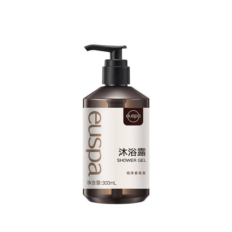 自然堂 euspa闻花听雨沐浴露(黑色圆瓶-白标)300mL