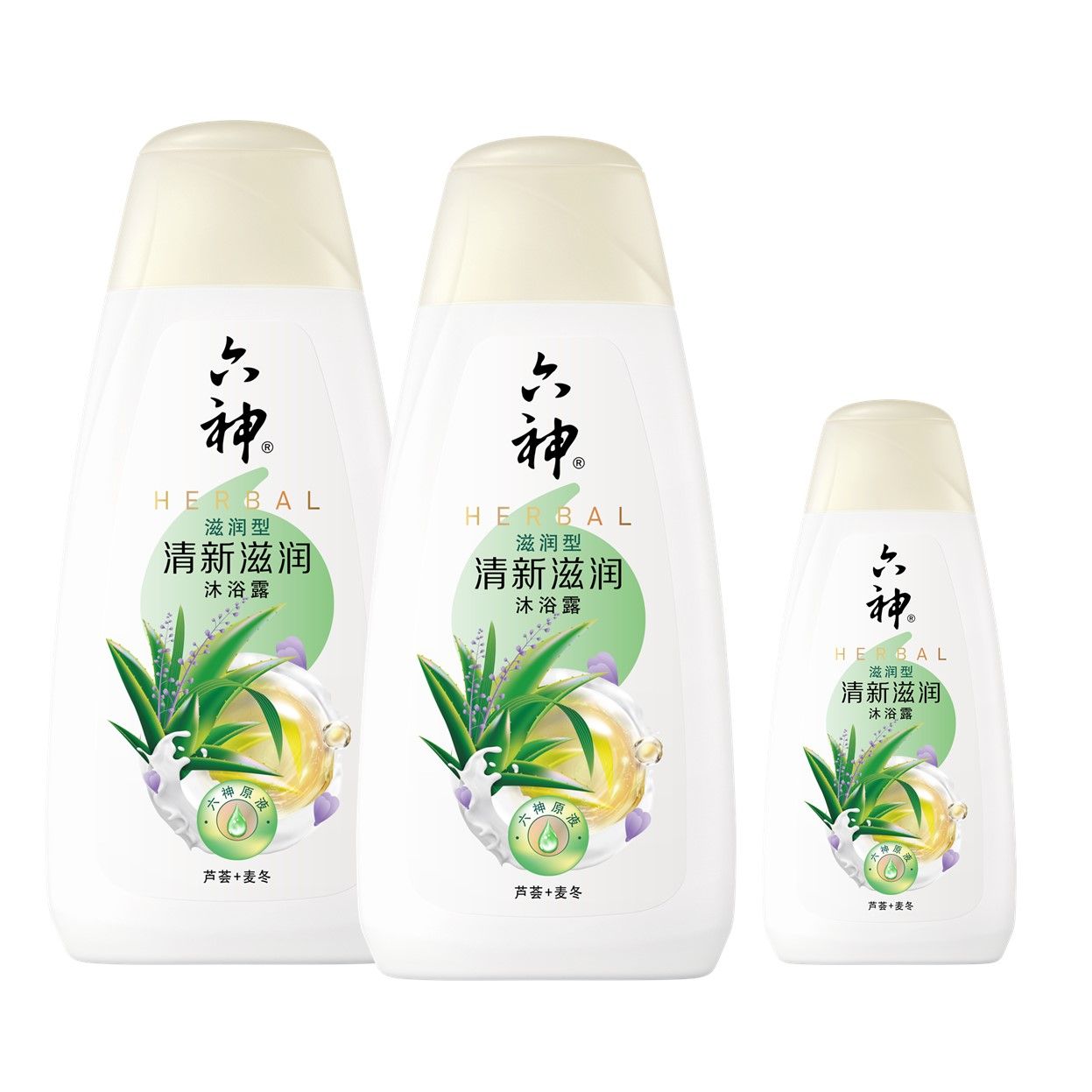 六神 沐浴露450g*2瓶【送沐浴露200ml】-香型随机发