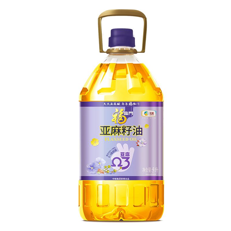 福临门 亚麻籽油5L