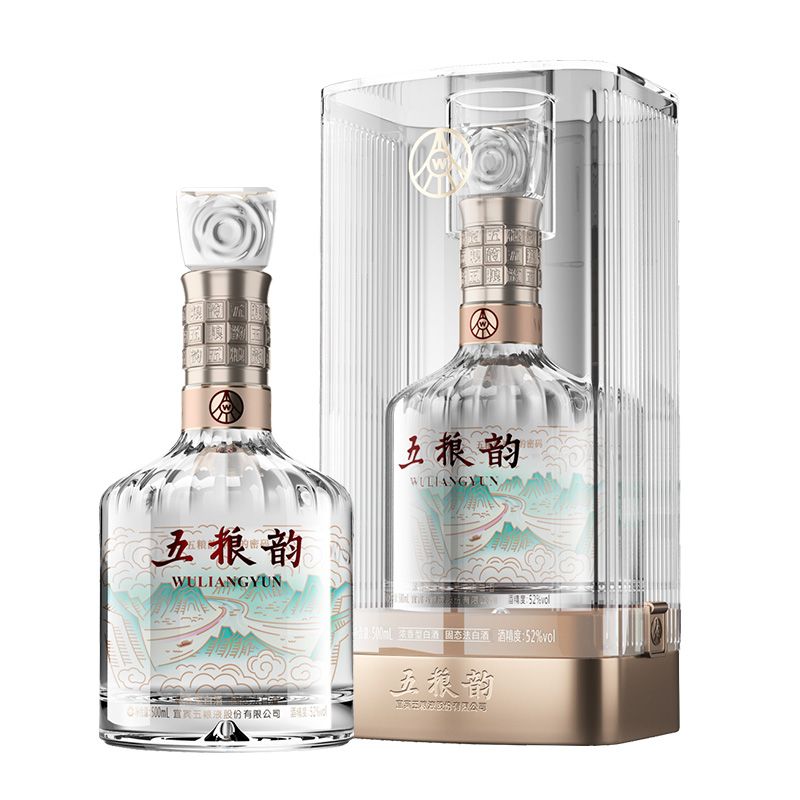 五粮液 52度五粮韵·水晶韵500ML