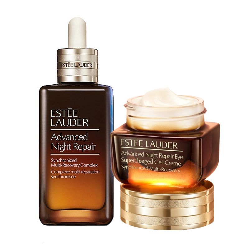Estee Lauder 雅诗兰黛 小棕瓶套装 特润精华+抗蓝光眼霜 美国进口 杨幂同款 Star Beauty