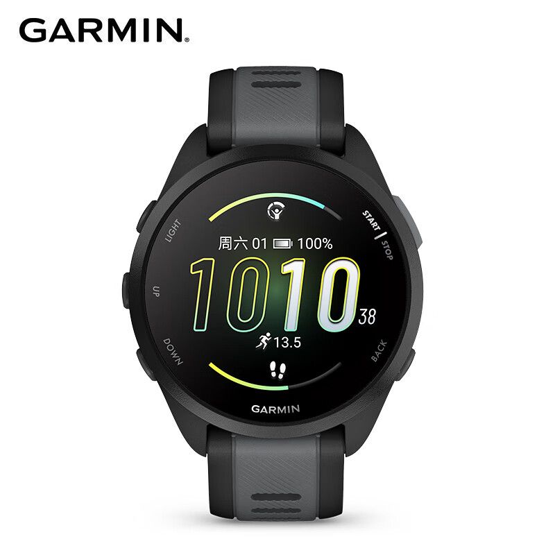 GARMIN 佳明Forerunner 165 音乐版 极夜黑智能手表