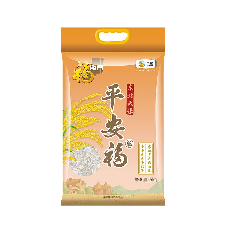 福临门 平安福稻优质东北大米5kg 中粮出品