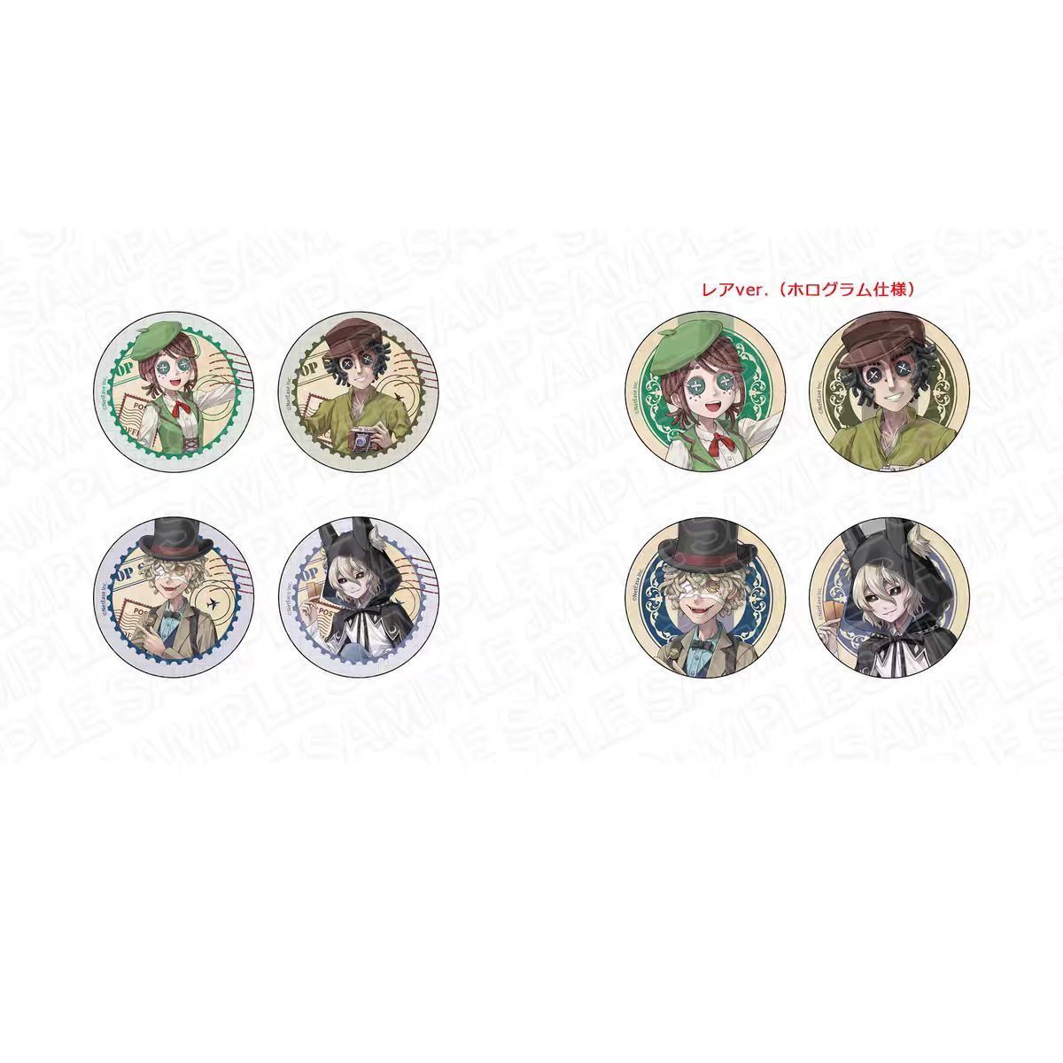 Contents Seed 【正品限量秒杀】第五人格 秋日悠游 POP UP SHOP 吧唧徽章 拍立得卡片