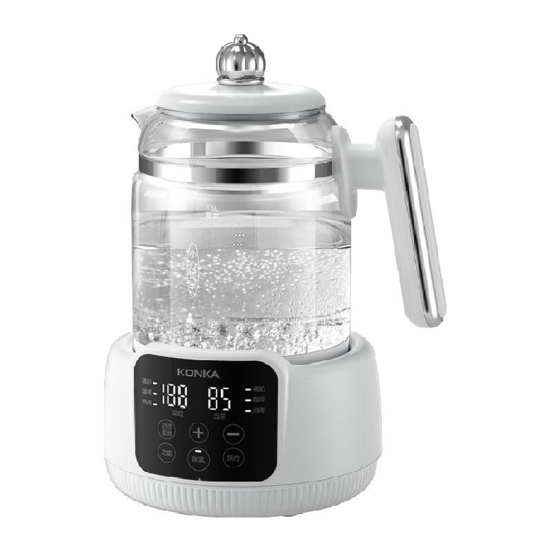 天猫 康佳恒温壶电水壶热水壶烧水壶家用婴儿冲泡奶热奶智能恒温调奶器 1.5L【除氯恒温】升级316发热盘