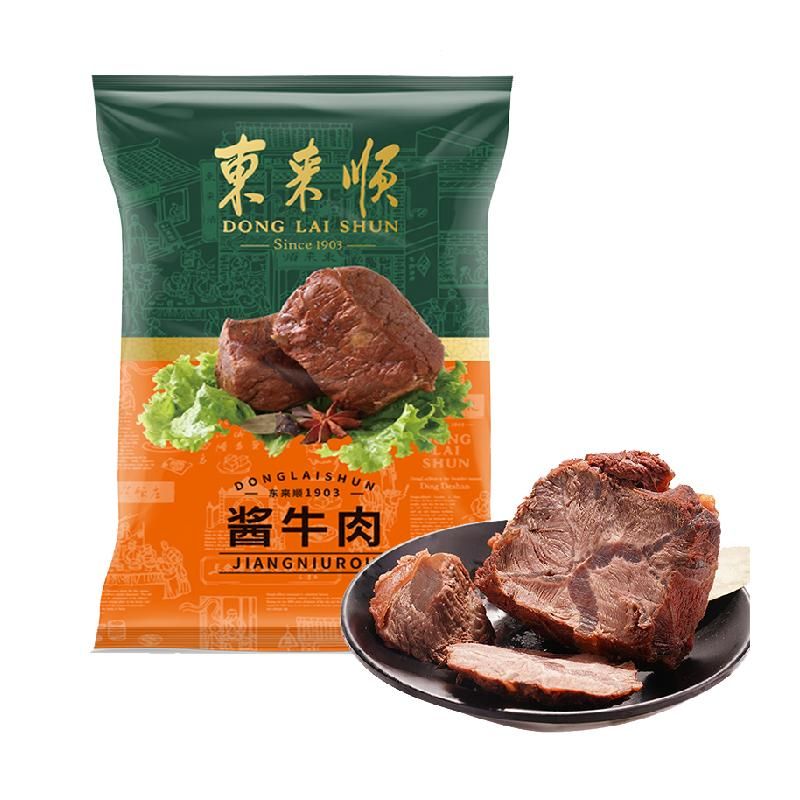 天猫 东来顺熟食清真酱牛羊肉北京特产开袋即食酱牛肉中华老字号 无规格 .