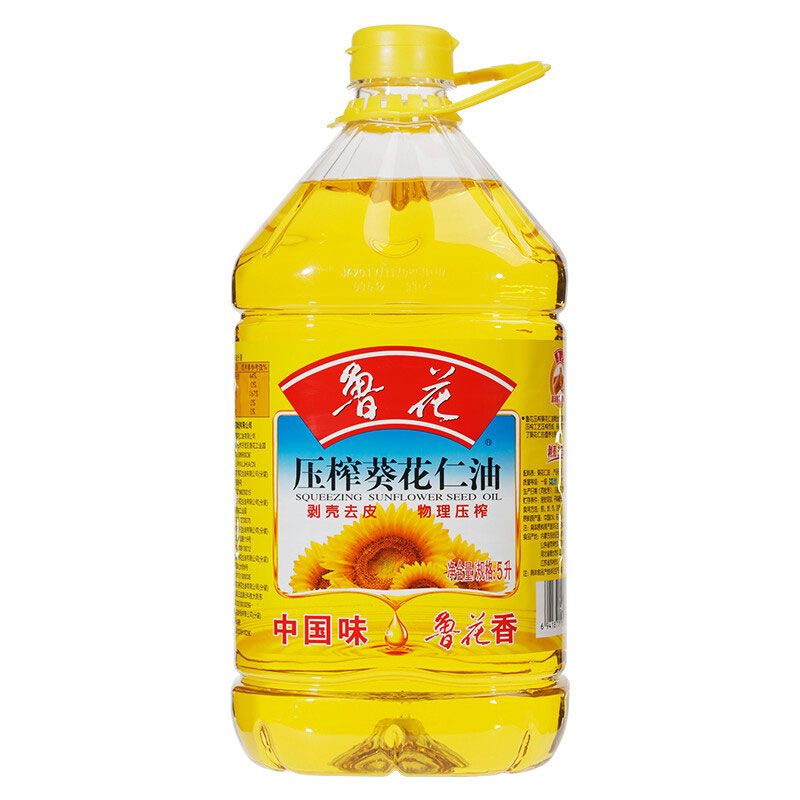 鲁花 食用油 物理压榨 剥壳去皮 葵花仁油5L JP