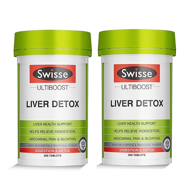Swisse 斯维诗 奶蓟草片 200粒*2瓶 加班熬夜常备 Ivy全球购