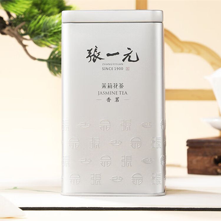 京东   配送】 张一元茶叶240g罐装 茉莉花茶茉莉香茗浓香型新茶春茶特级
