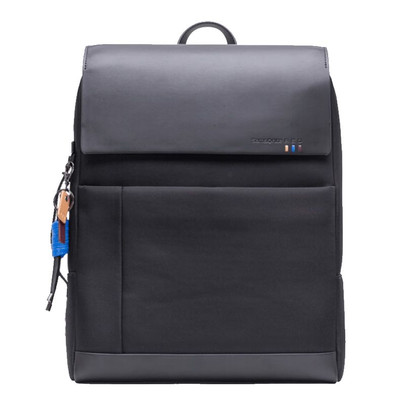 京东直供 新秀丽（Samsonite）时尚通勤双肩包电脑包15英寸男士背包年轻商务精英翻盖可手提AH9