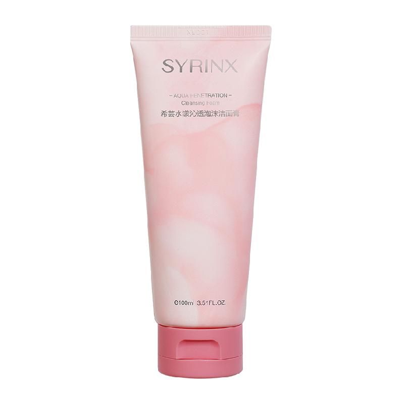 天猫 Syrinx/希芸洗面奶女男士沁透深层清洁温和氨基酸泡沫洁面乳100ml .