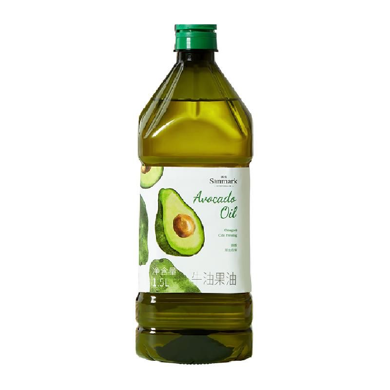 天猫 晟麦牛油果油少油烟家用油1.5L营养热炒用油儿童食用油 无规格