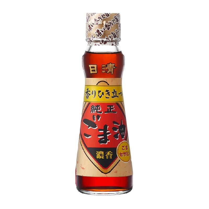 天猫 【日本原装进口】日清香油芝麻油130g压榨工艺浓香型焙煎调味凉拌 无规格 .
