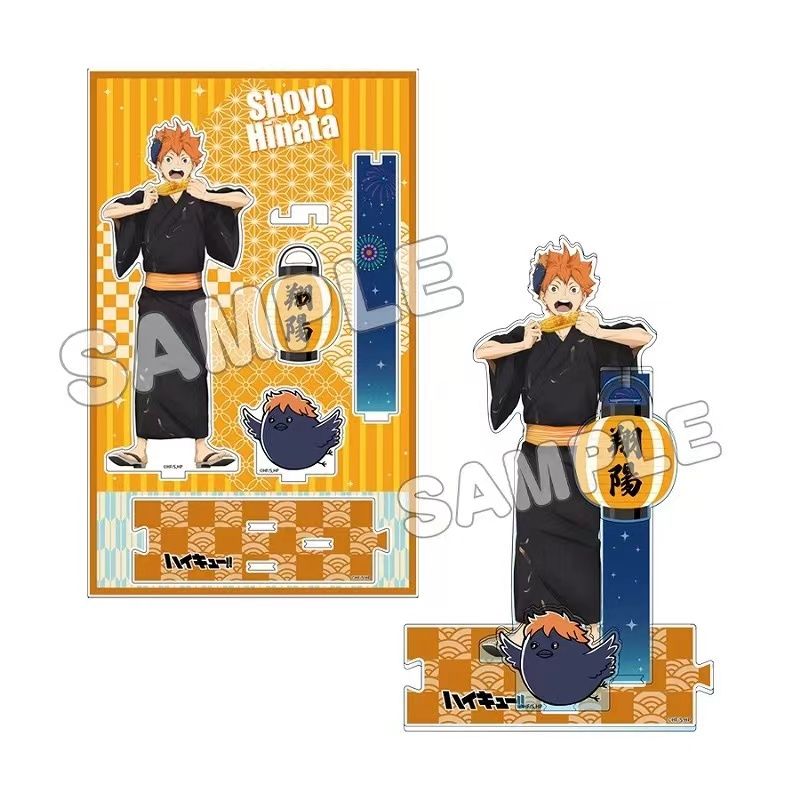 Movic 【正品保障】排球少年 缘日祭 浴衣和纸风 亚克力立牌