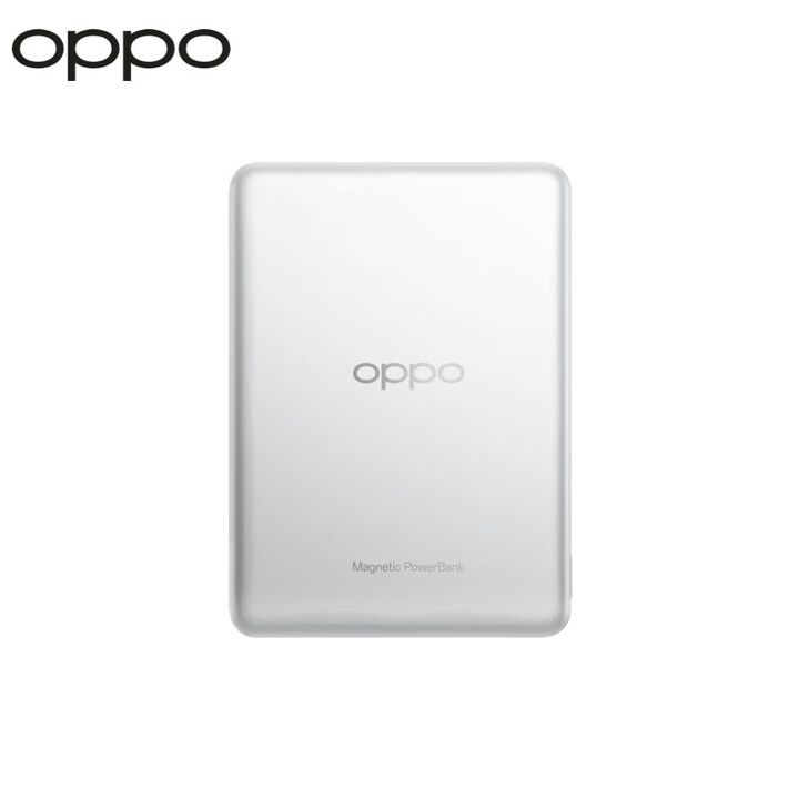OPPO 磁吸能量卡【3C认证可上飞机】原装磁吸移动电源 5000mAh磁吸充电宝 超薄小巧便携OPPO充电宝 苹果安卓都能充