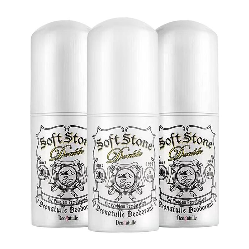 天猫 日本止汗石Deonatulle杜得乐消臭石除臭softstone殿堂止汗膏20g*3 无规格 .