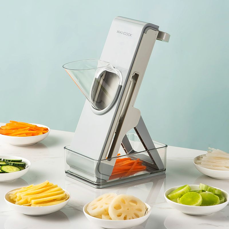 MAXCOOK 美厨 切丝器 厨房切菜器多功能切菜神器 擦丝器切菜机带盒 MCPJ3929