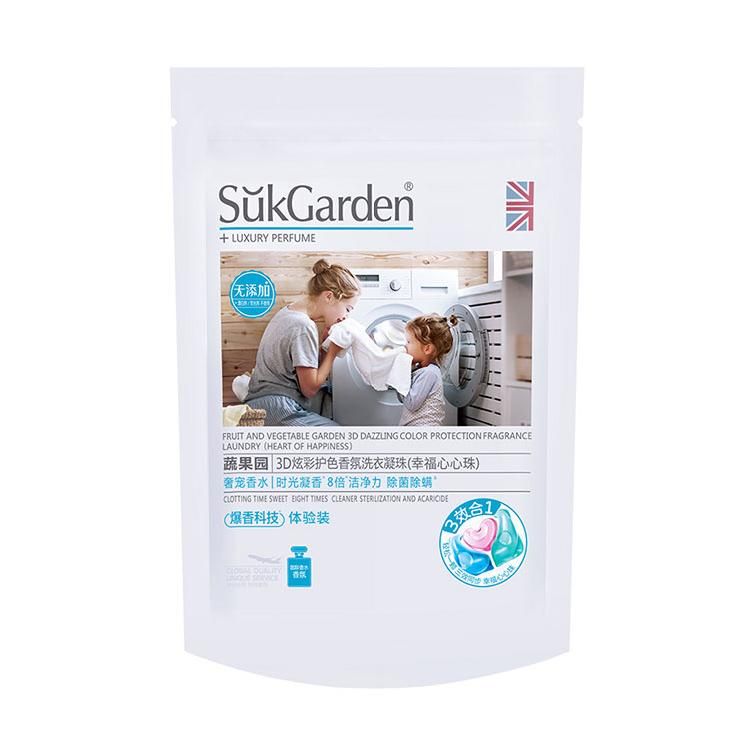 蔬果园 3D炫彩护色香氛洗衣凝珠10g*4颗/袋