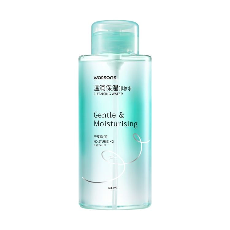 屈臣氏 温润保湿卸妆水500毫升