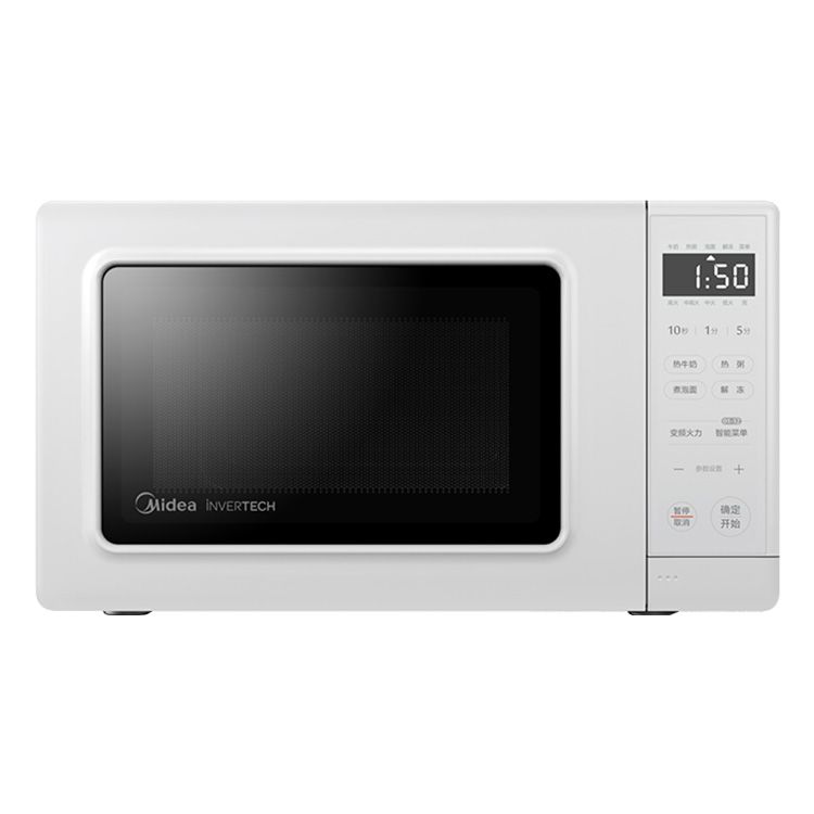 美的MIDEA 变频微波炉 液晶屏幕磨砂面板小型20L家用（PM2002）