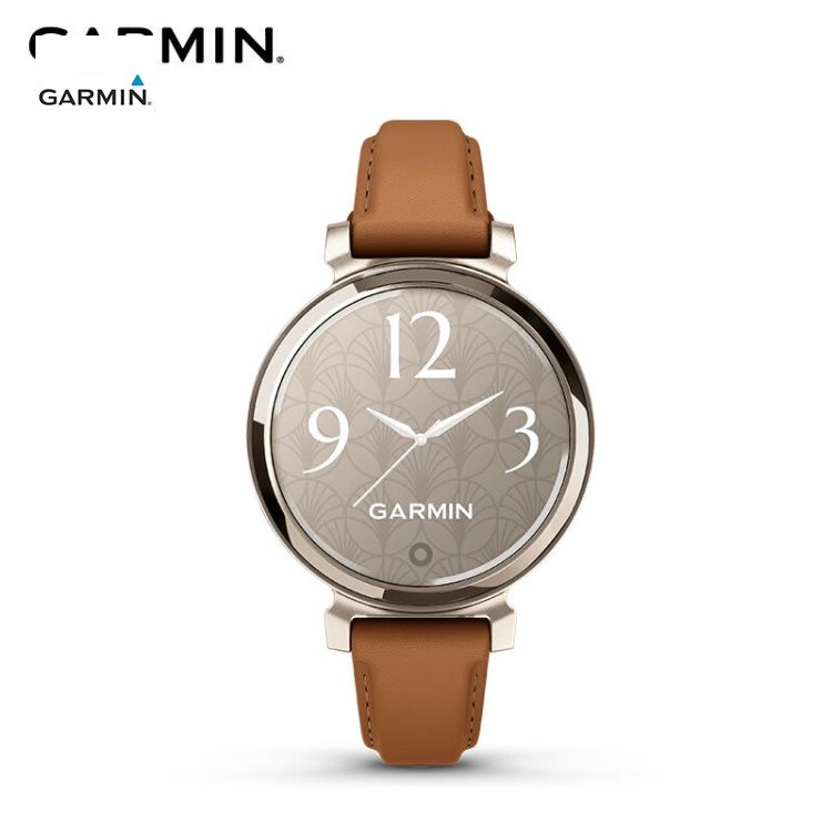 GARMIN 佳明Lily2时尚版摩卡棕运动智能手表