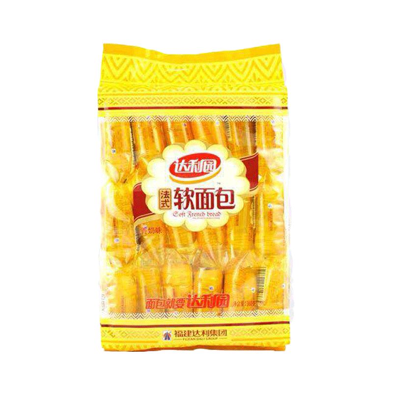 京东直供 达利园法式软面包香奶味360g独立包装办公室休闲零食充饥蛋糕儿童早餐