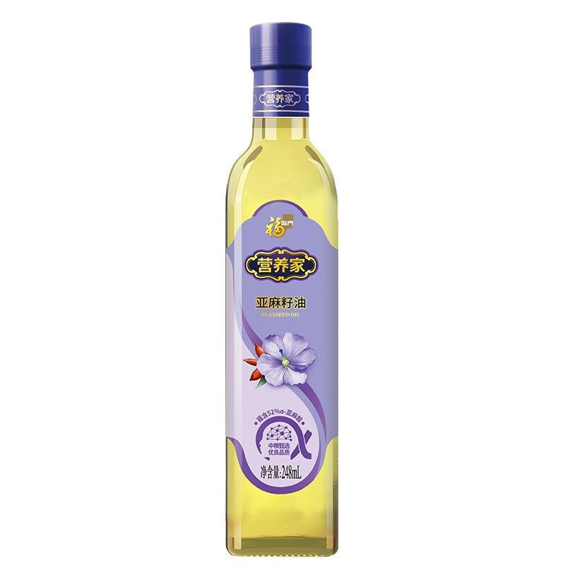 福临门 营养家亚麻籽油248ml
