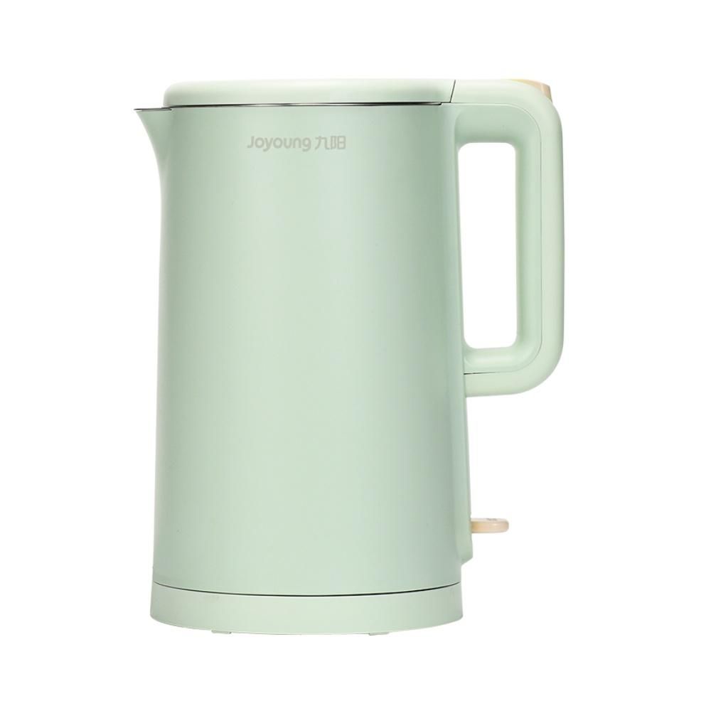 天猫 九阳电热水壶家用热水壶烧水壶自动断电开水壶1.7L大容量F620 山葵绿