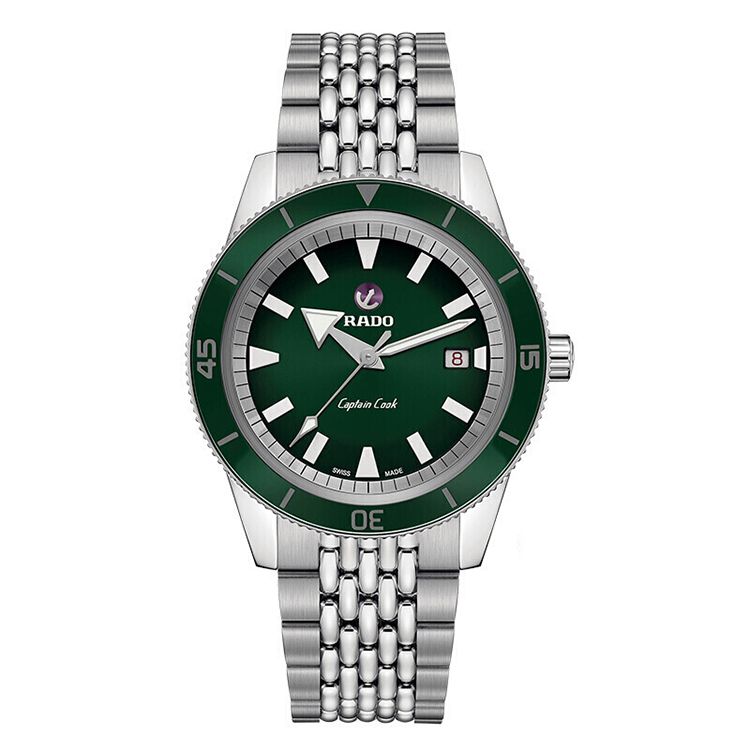 RADO 雷达 传承系列库克船长42mm全自动机械腕手表男腕表 R32505313/R32505203