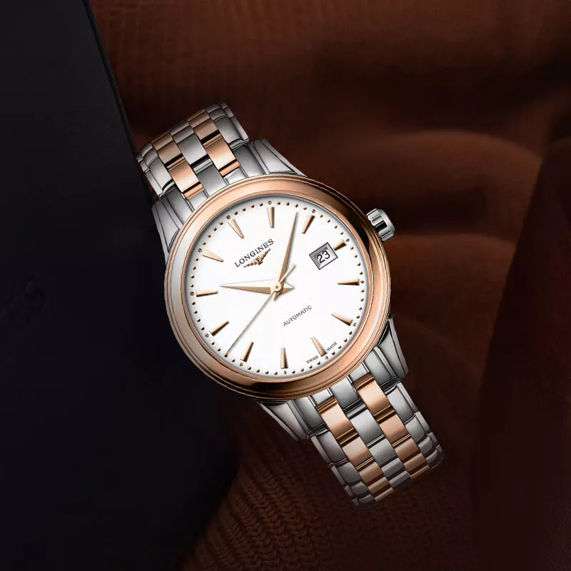 浪琴 Longines 军旗系列机械手表女表 L4.374.3.90.7