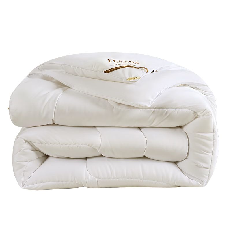 京东直供 富安娜被子春秋被四季被芯 双人空调被被褥约4.5斤203×229cm舒暖