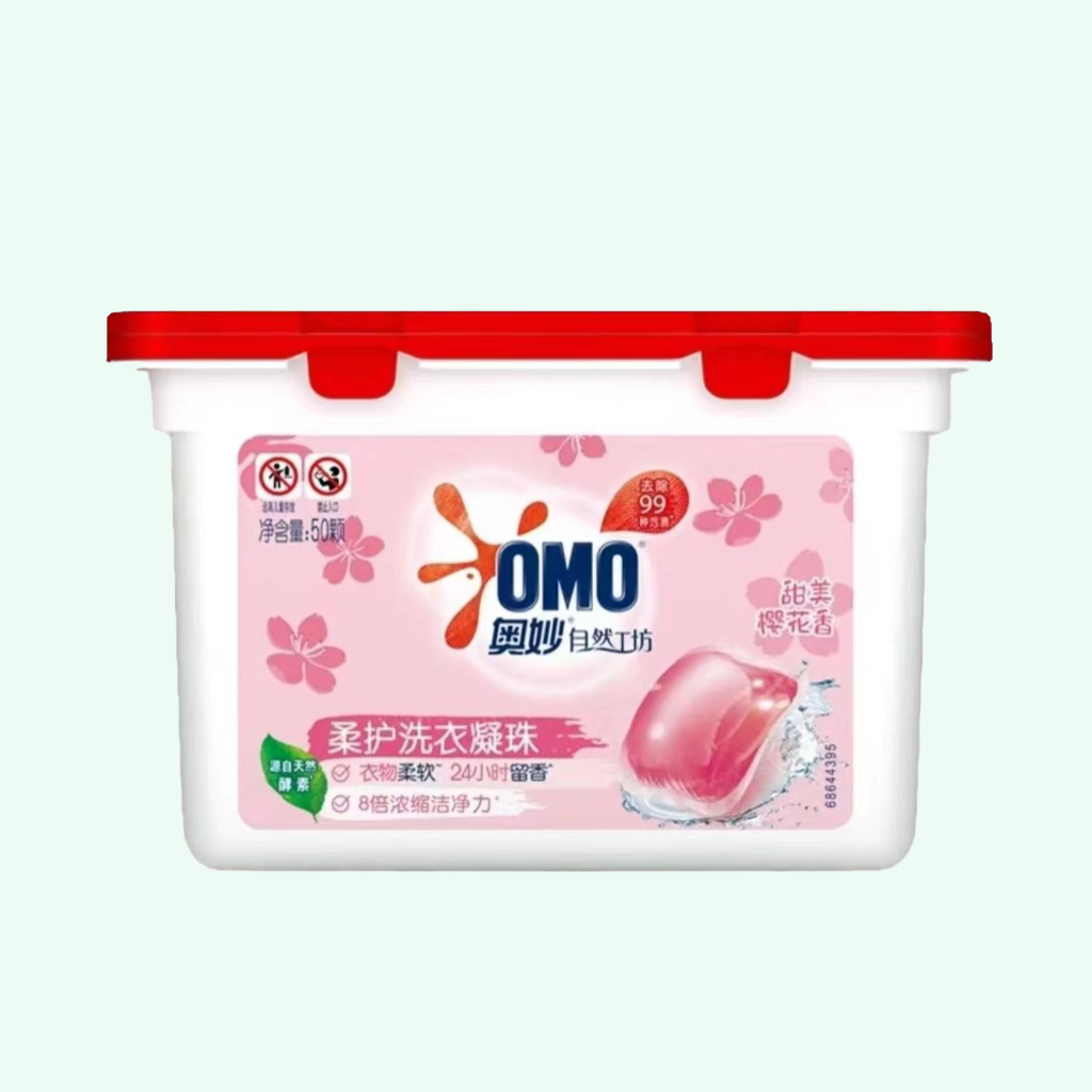 奥妙自然工坊洗衣凝珠留香去污洗衣凝珠 400g