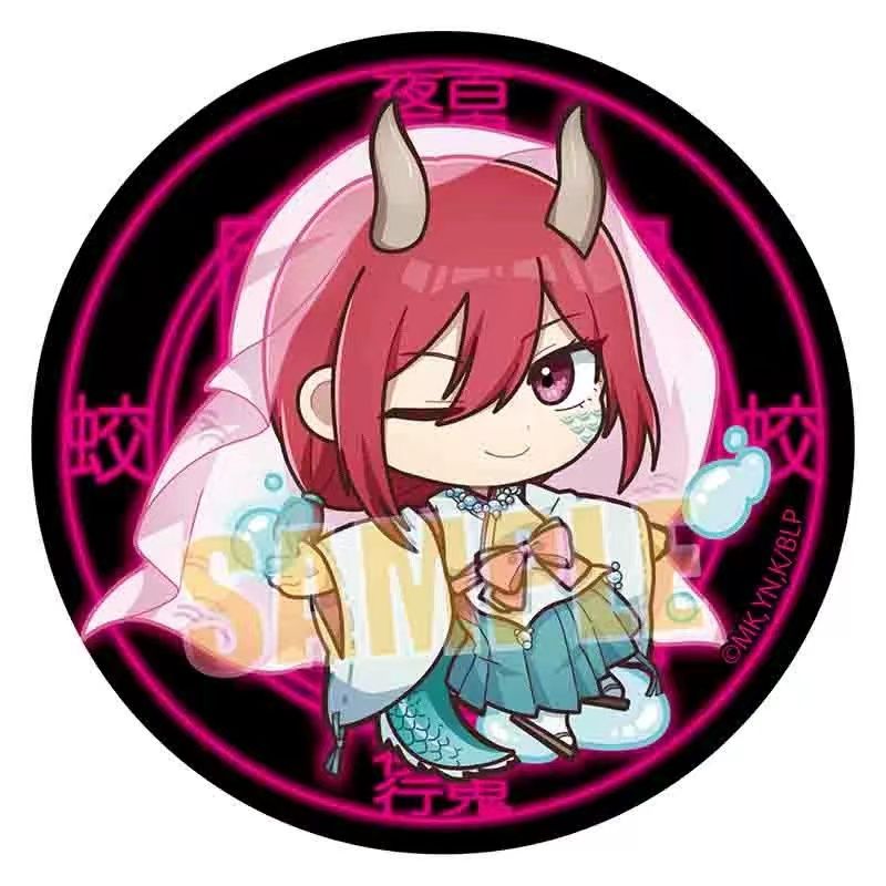 Bell House  【正品保障】蓝色监狱 百鬼夜行ver. Q版吧唧徽章