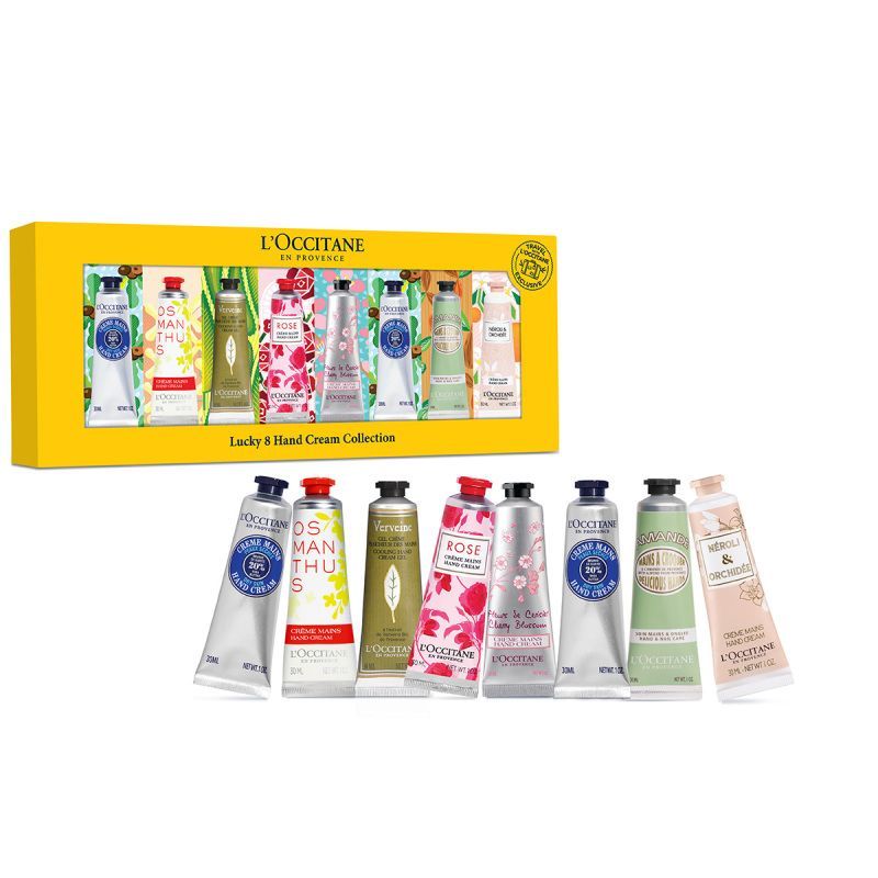 L'OCCITANE/欧舒丹 护手霜八件套 30ml*8 法国进口 乳木果玫瑰樱花芍药牡丹 Star Beauty