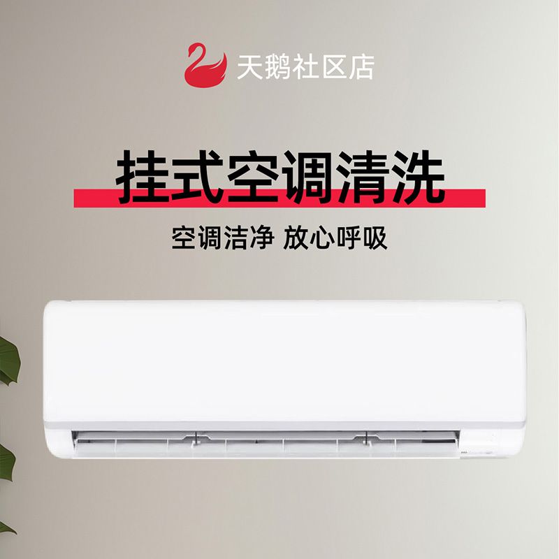 天鹅到家 空调清洗1台挂机